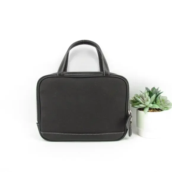 Coach Double Zipper Cosmetic Bag - Picture 2 of 11